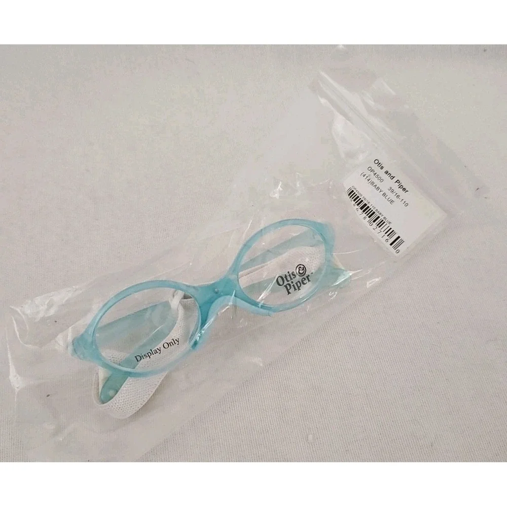 Otis and Piper OP4500 414‎ Baby Light Blue Plastic 39 16 110 Eyeglasses Frames